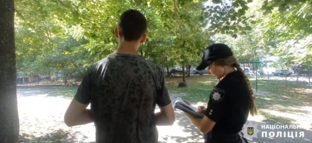 Поліція встановила хлопця, який стріляв на території центрального парку Вінниці