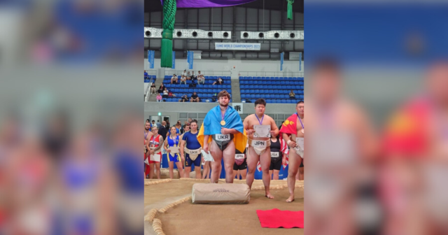 Вінницький спортсмен Важа Даіаурі виборов перше місце на Чемпіонаті світу з сумо