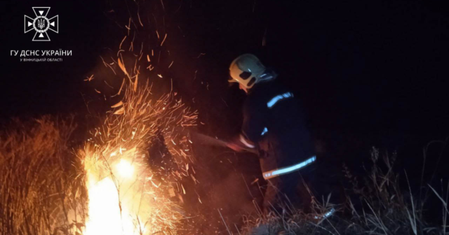 На Вінниччині минулої доби рятувальники ліквідували 30 пожеж