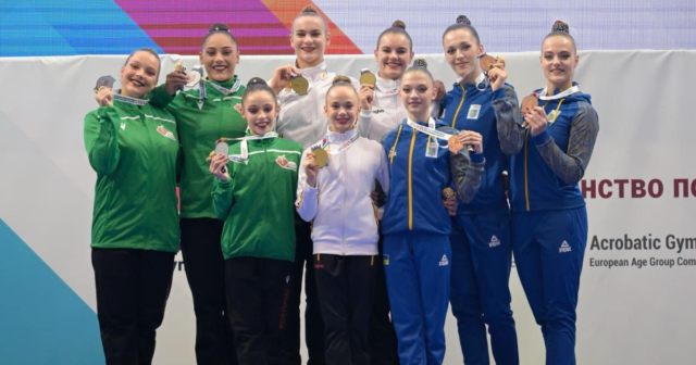 Вінницькі спортсмени здобули нагороди на Чемпіонаті Європи зі спортивної акробатики