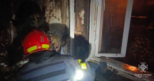 У Вінниці рятувальники ліквідували пожежу, що сталась через вибух бойлера