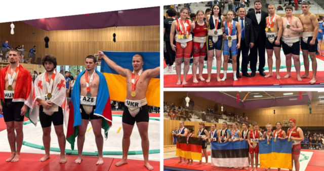 Вінницькі спортсмени вибороли 11 медалей на чемпіонаті Європи з сумо