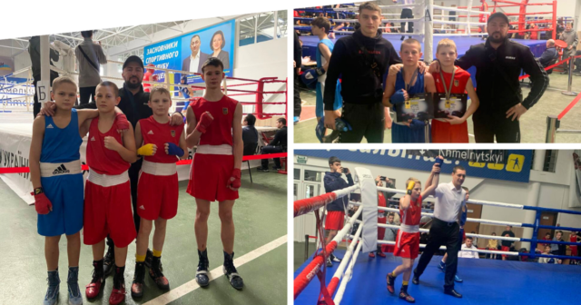 Вінницькі спортсмени здобули три “золота” на відкритому турнірі із боксу в Хмельницькому