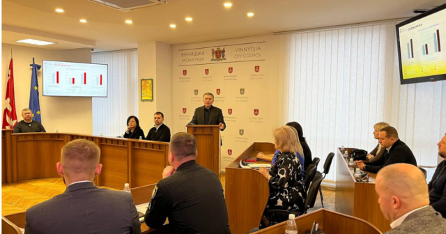 У Вінниці прозвітували про роботу міського голови та міської ради у 2023 році