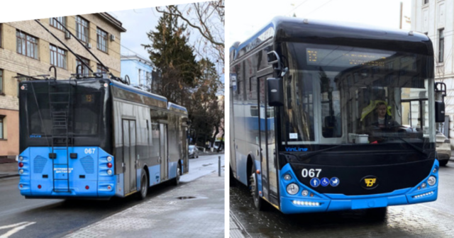 У Вінниці на маршрут «Водоканал – Аграрний університет» вийшов новий тролейбус «VinLine»