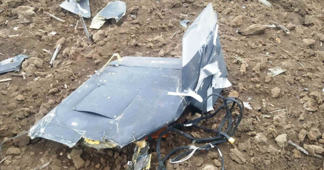 У полі на території одного з районів Вінниччини виявили залишки збитого дрона-камікадзе