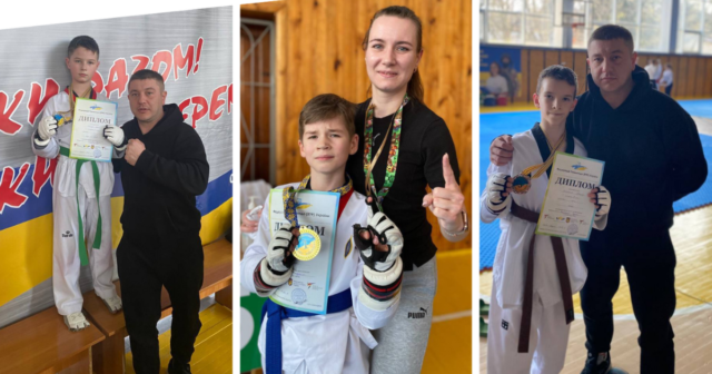 Вінницькі спортсмени здобули “золото”, “срібло” та ‘бронзу” на Чемпіонаті України з тхеквондо