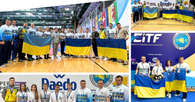 Вінничани здобули сім медалей на чемпіонаті Європи з таеквон-до