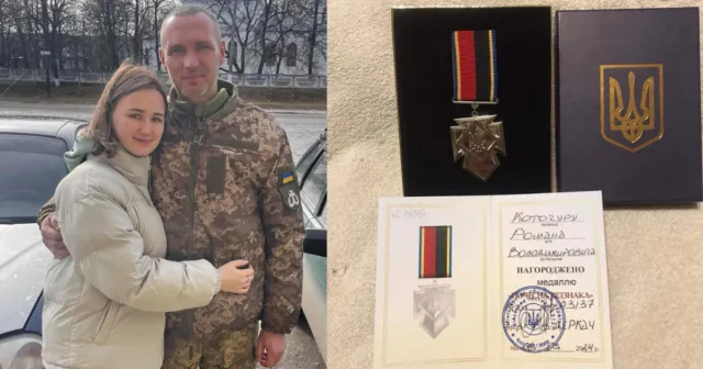 Захисник з Вінниччини Роман Котогур нагороджений медаллю «Почесна відзнака»