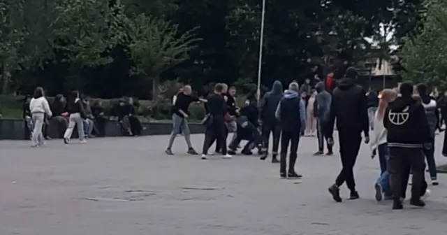 У центрі Вінниці група молодиків влаштувала бійку. ВІДЕО