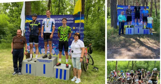 Вихованець вінницької спортшколи здобув дві срібні медалі та “золото” на чемпіонаті України з велосипедного спорту маунтенбайк