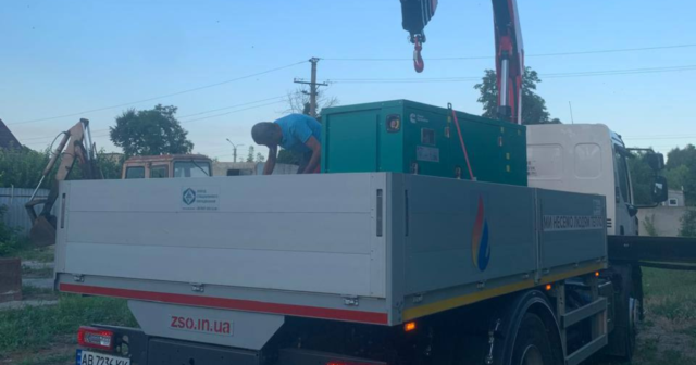 З Вінниці у прифронтову Балаклію доставили генератор потужністю 28 кВт