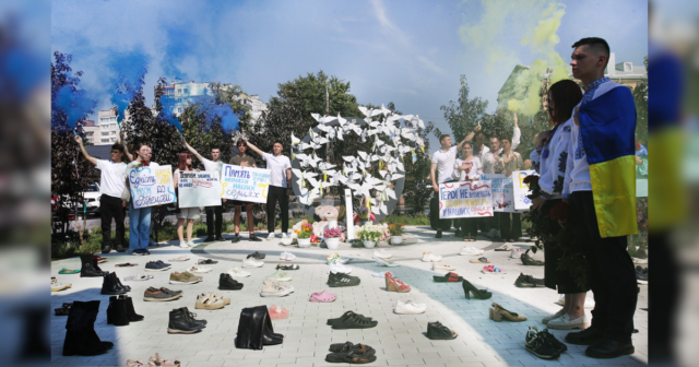 У Вінниці вшанували пам’ять загиблих внаслідок російського удару по місту 14 липня. ФОТО
