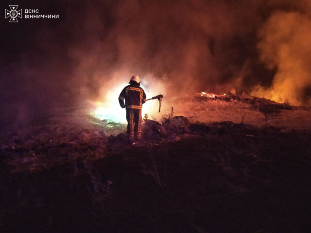 На Вінниччині найближчими днями очікується надзвичайний рівень пожежної небезпеки