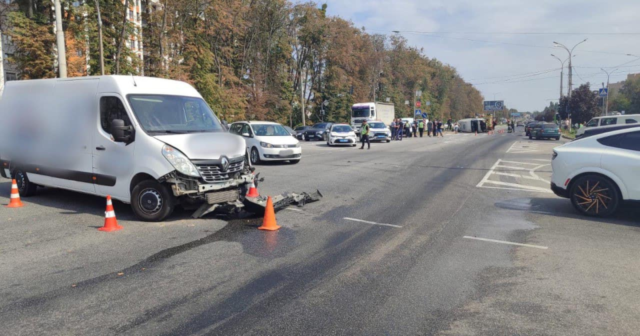 У Вінниці сталась ДТП, внаслідок якої травмовано сім людей