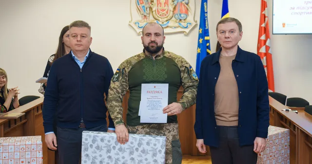 У Вінниці нагородили найкращих спортсменів і тренерів за підсумками року