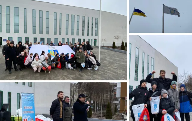 У Вінниці відбулась церемонія підняття Олімпійського прапору