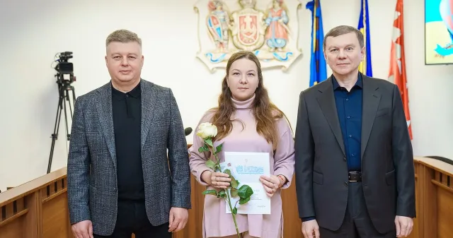 У Вінниці привітали 14 родин, в яких у новорічну ніч та на Різдво народилися малюки