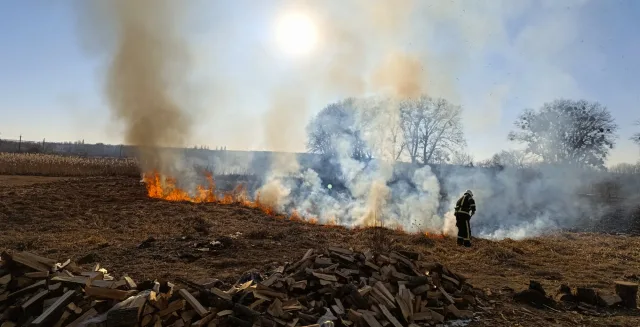 На Вінниччині минулої доби ліквідували 44 пожежі