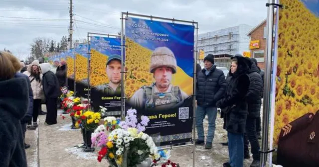 На Вінниччині у Хмільнику відкрили Алею пам’яті загиблих захисників України