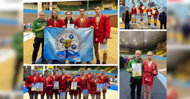 Вихованці вінницької спортшколи здобули низку медалей на Чемпіонаті України з боротьби самбо