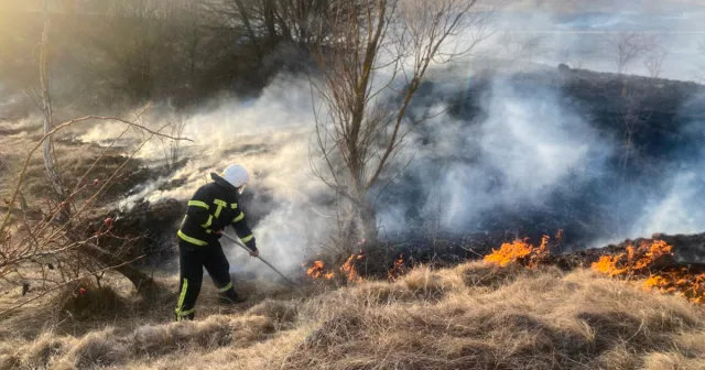 На Вінниччині минулої доби рятувальники ліквідували 64 пожежі в екосистемах