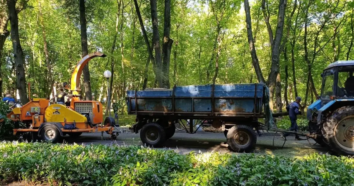 У Центральному парку Вінниці провели дві толоки