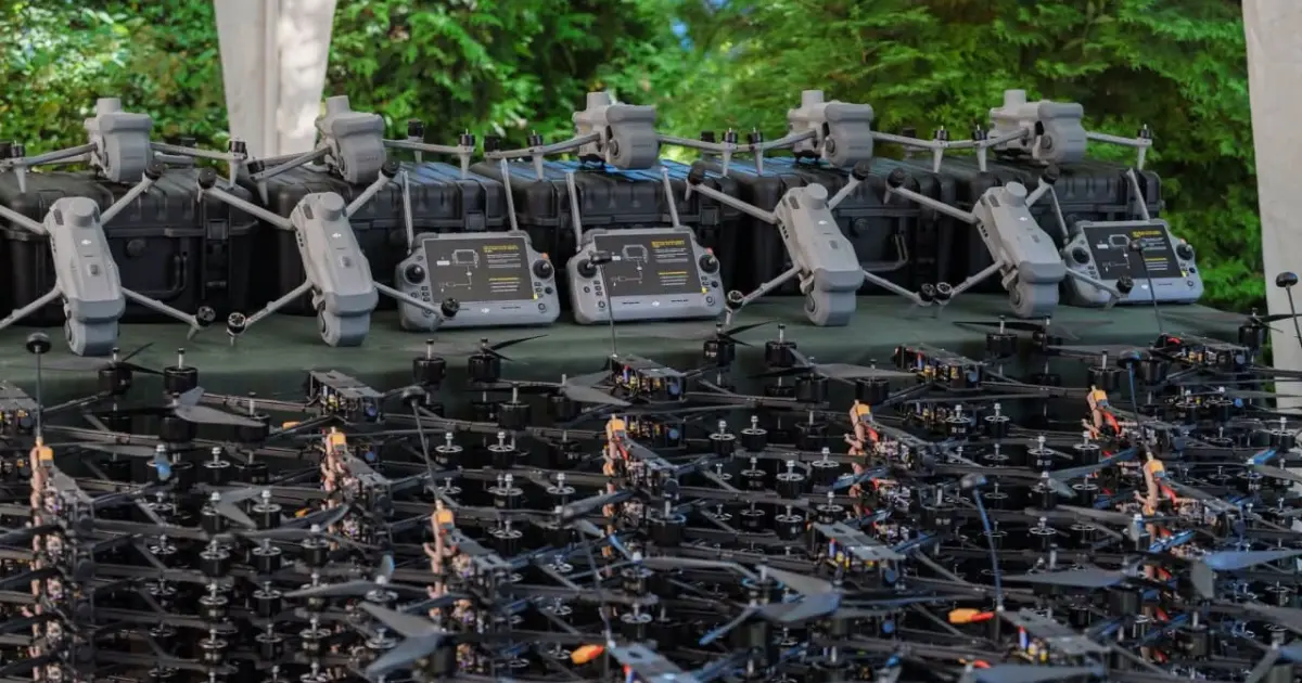 «Вінницьким скіфам» передали 10 DJI Matrice 4T та 280 FPV-дронів