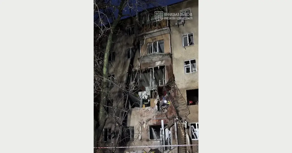 У Вінниці триває обстеження пошкоджених в результаті атаки будівель