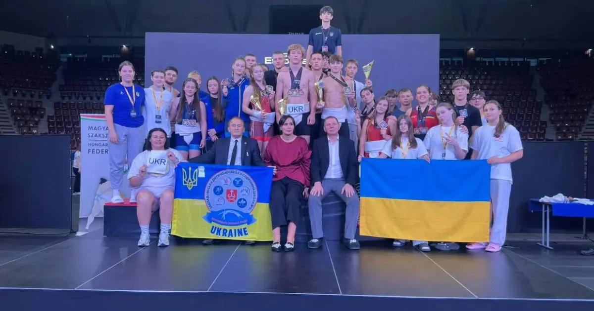 Вінницькі сумоїсти вибороли сім медалей чемпіонату Європи