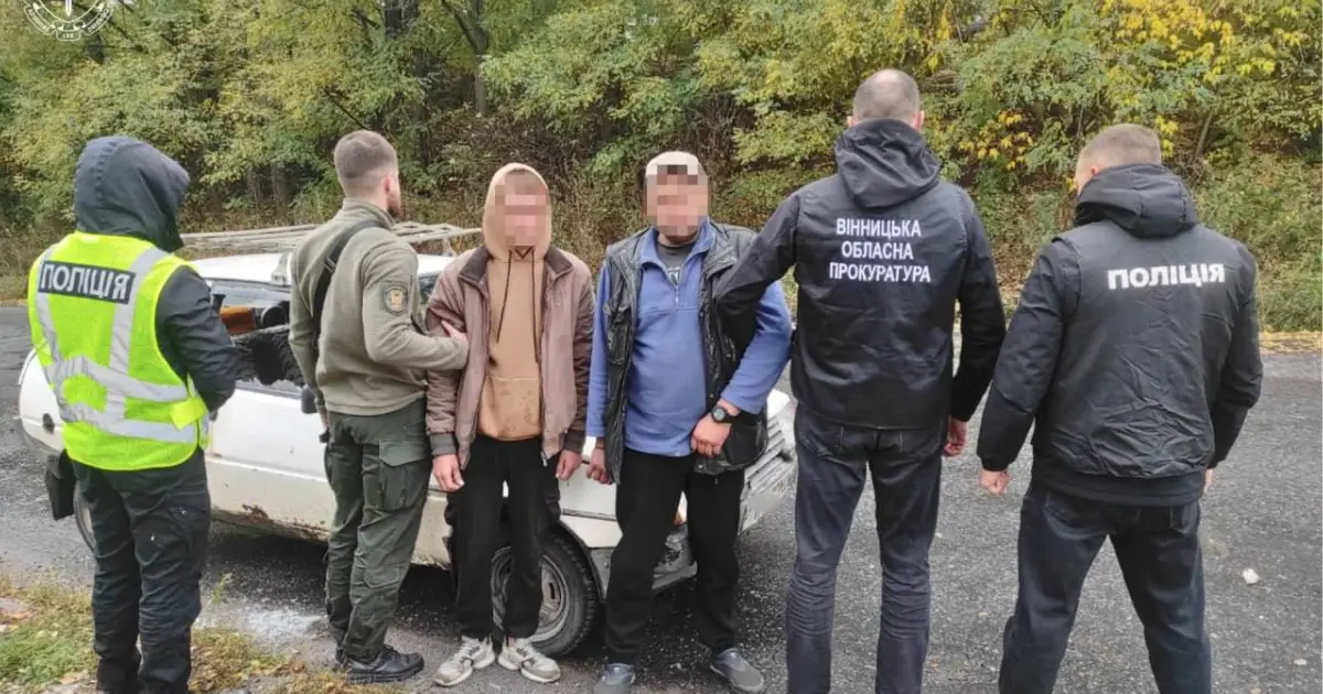 На Вінниччині військовослужбовця та двох спільників підозрюють в організації незаконного переправлення чоловіків до Молдови