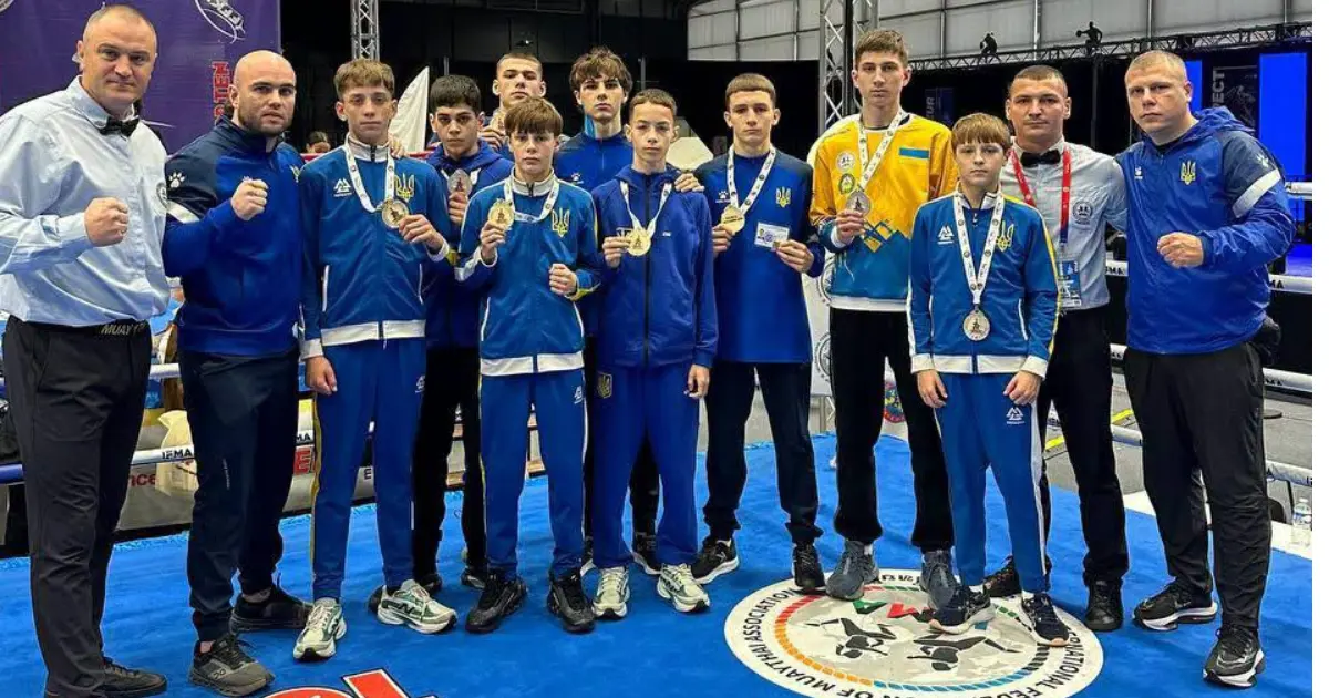 Вінничани здобули вісім медалей на чемпіонаті Європи з таїландського боксу в Парижі