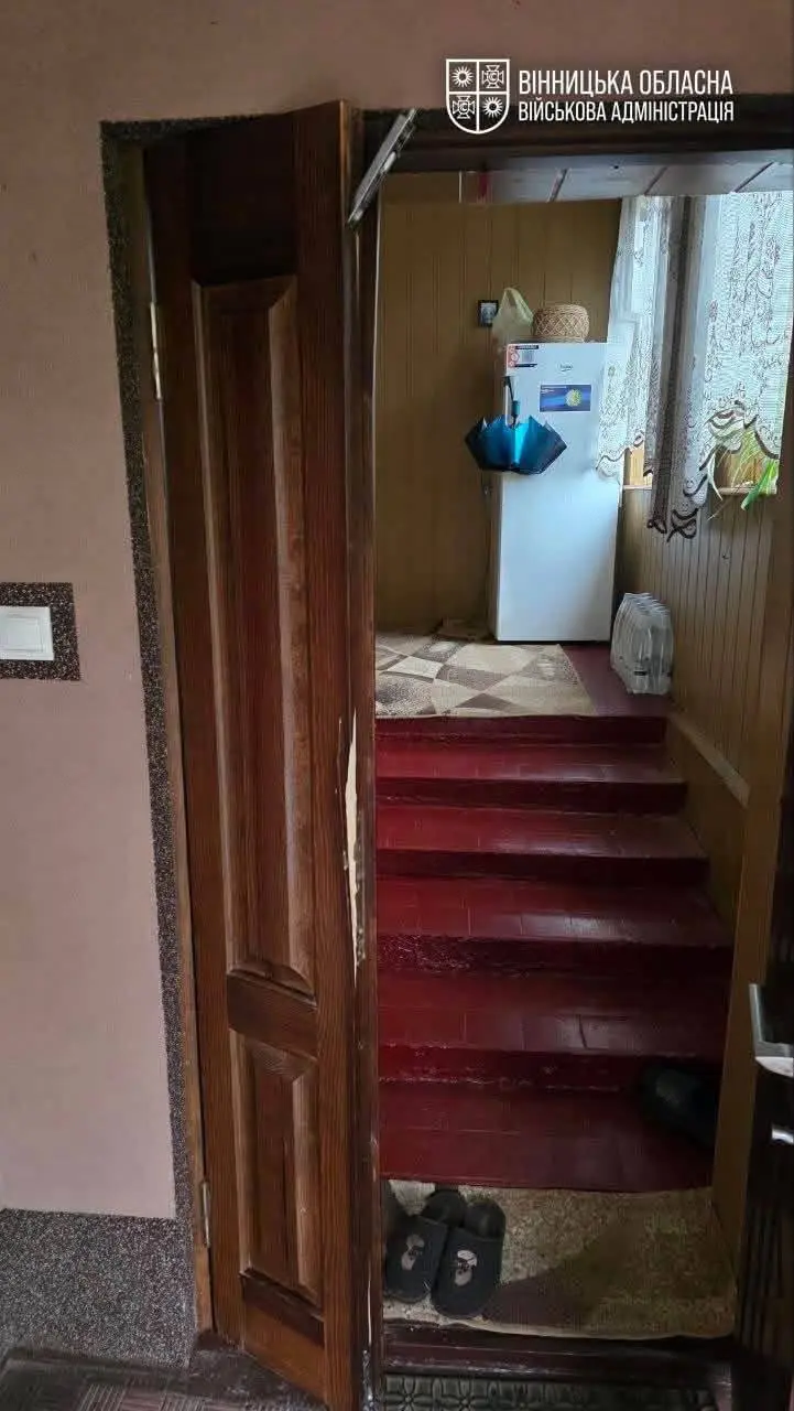 На Вінниччині внаслідок обстрілу пошкоджено квартири у двох багатоповерхівках